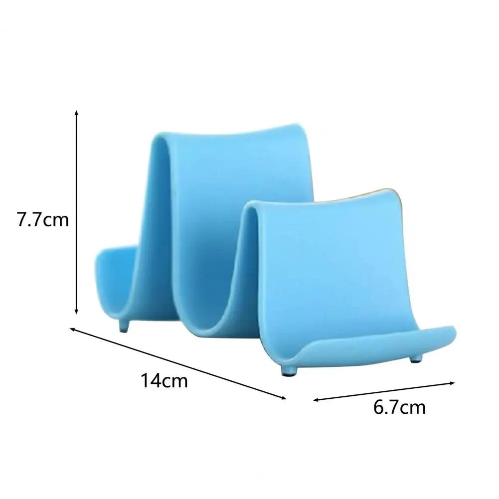 Spoon Rests Pot Lid Rack Spoon Holder Shelf Cooking Dish Pan Cover Stand Organizer Pot Lid Pan Shelf Kitchen Accessories