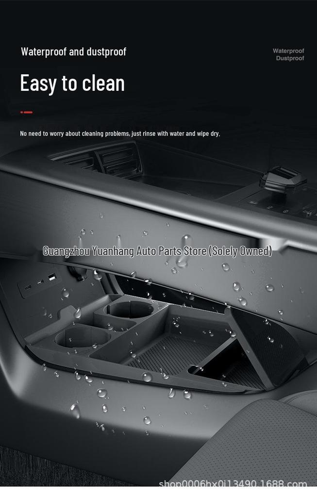 BYD Song L DM-i Center Console Storage Box & Glasses Holder Car Accessories