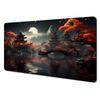 Full moon and night view theme Mouse Pad Desk Mat Stitched Edge NonSlip Durable pad for computer mouse Gaming pads tapis souris