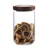 ZISIZ Airtight Glass Storage Jar Set
