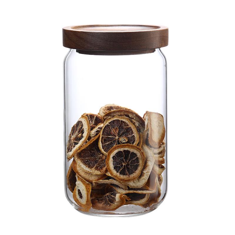 ZISIZ Airtight Glass Storage Jar Set
