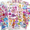 Car Cartoon Kids  Childrens Toys 6 Sheets 3D Bubble Sticker Truck Plane Traffic Waterproof Anime Stickers For Girl Boy Funny Learning Educational