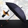 8 Bones Anime Umbrella with Long Handle Windproof Samurai Sword Japanese Ninja-like Sun Rain Straight Beach Umbrella for Gifts