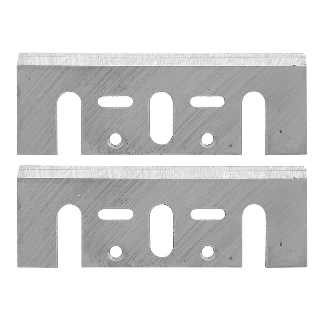 A Pair HSS Woodworking Manual Electric Planer Replacement Blade for Handheld Planer
