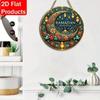 Vintage Aluminum Metal Sign Retro Ramadan Wall Art Home Decor