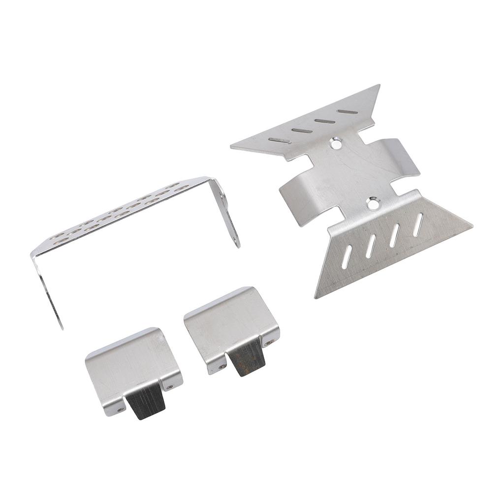 RC Car Chassis Armor Metal RC Chassis Skid Plate Axle Protector Front Guard for SCX10 III