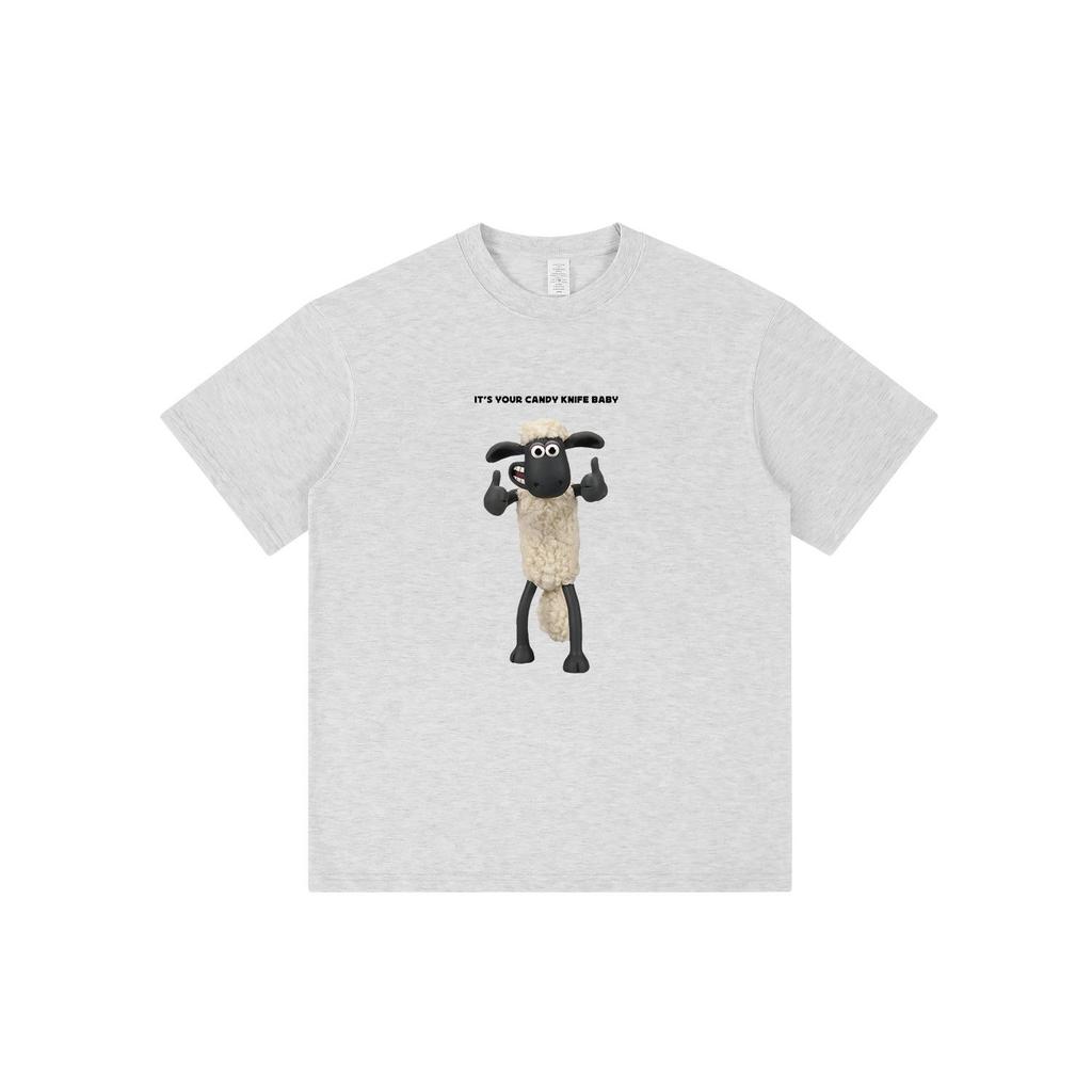 Unisex Pure Cotton Short Sleeve T-shirt - 2024 Summer Trend, Hong Kong Style Print, Versatile Loose Fit Casual Top