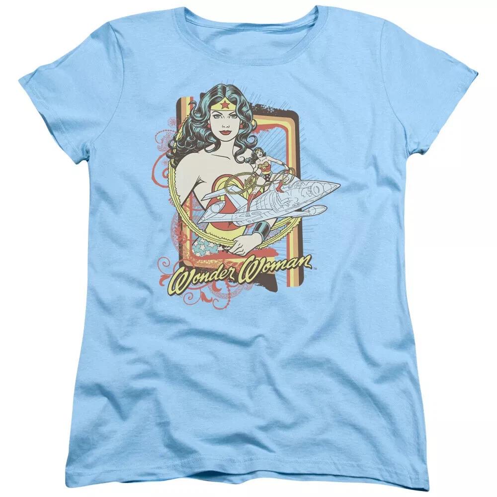 Wonder Woman  Invisible Jet  Women s T-Shirt L