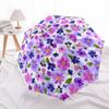 1pc Floral Pattern Automatic Open/Close Umbrella, Compact Travel Umbrella, 8-Rib Sturdy Frame - Ideal Gift for Friends yy251118105