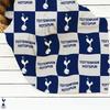 Tottenham Hotspur FC Polyester Checkered Fleece Blanket