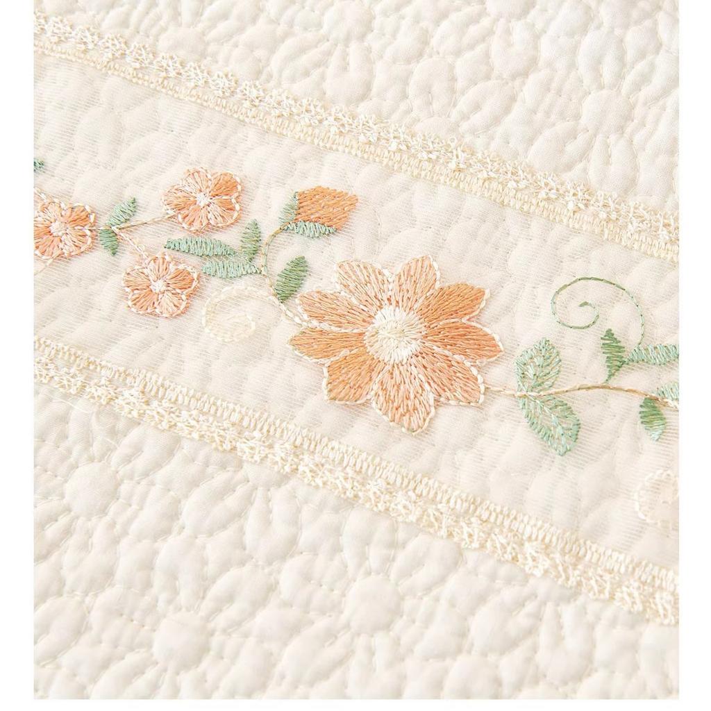 Pure Cotton Sofa Cushion, Universal In All Seasons, Non-Slip, Small And Fresh  High-End Sofa Cover Towel, Cream Wind Seat Cushion