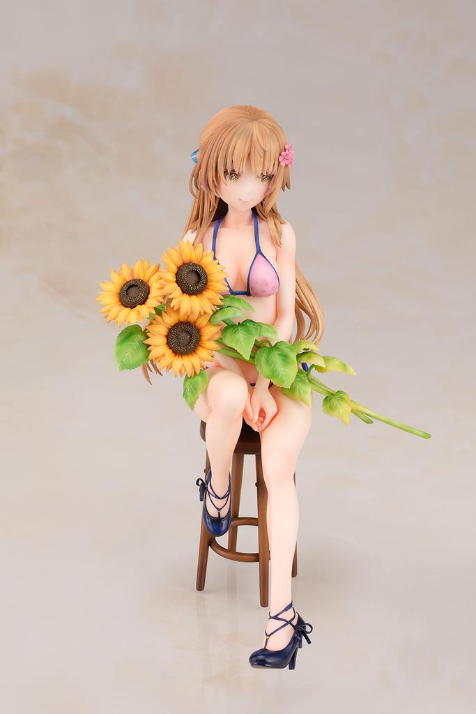 Daiki Kogyo Sakurairo5 Slunečnicová dívka Momose Kurumi stupnice PVC lakovaná figurka hotového výrobku 1/7