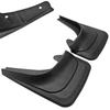 Praktyczne nowe czarne błotniki 1 para części profesjonalne akcesoria samochodowe wygodne zewnętrzne wysokiej jakości