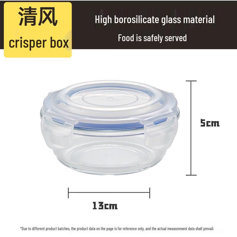 COOKER KING High Borosilicate Glass Food Storage Container Set