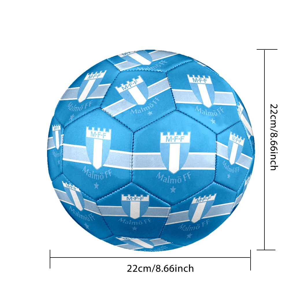 MFFSoccer Ball Colorful All Ages Machine Stitched PVC Competition Ready Durable High-Bounce