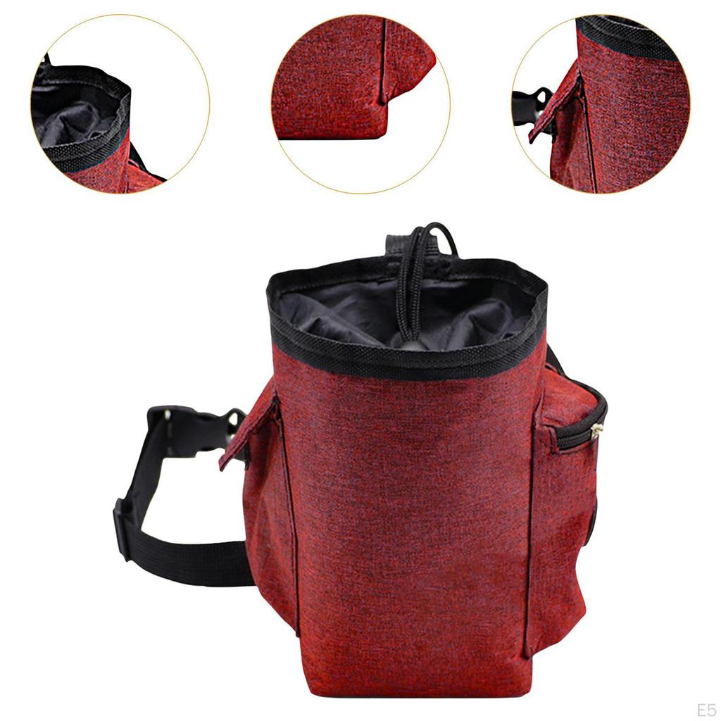 Climbing Chalk Bag Anti-slip Powder Increase Friction Waist Pocket Storage for Gymnastics