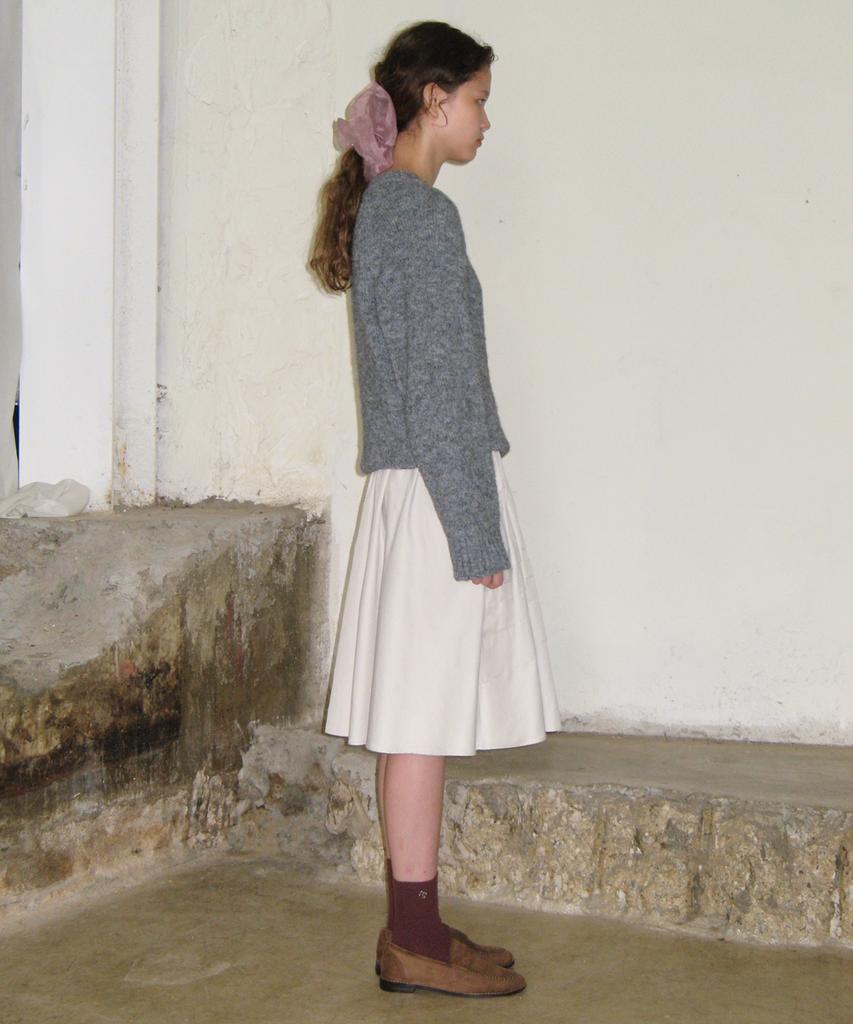 SINOON Mixed Pullover Knit (Melange Gray)