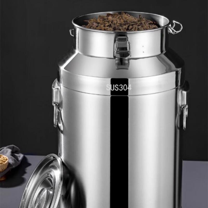 304 Stainless Steel Storage Bucket with Faucet
