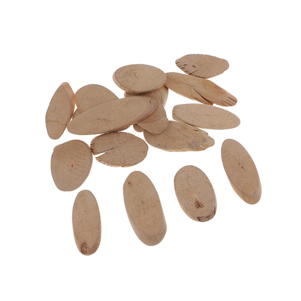 

Natural Oval Driftwood Wooden Shapes 8-10cm Pack of 250g Handmade Craft Supplies