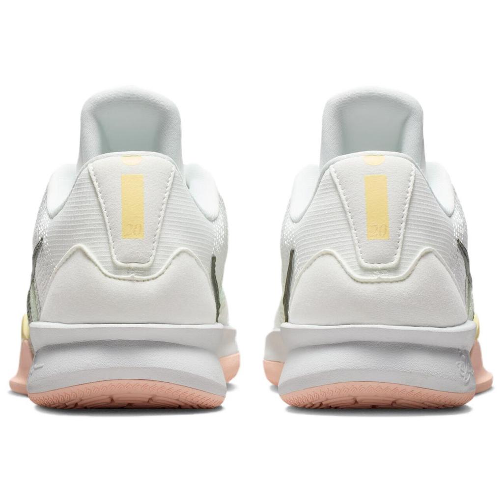 Nike Sabrina 3 'Silenciador' Feminino (tamanhos femininos) Tênis de Basquete Summit White / Iron Grey / Photon Dust / Washed Coral / Artisan Teal / Lemonade