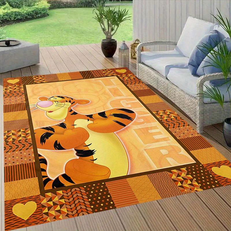 1pz Tappeto con Personaggi dei Cartoni Animati Tappeto Area Tappeto Antiscivolo Lavabile a Mano Tappetino per Pavimento Adatto per Soggiorno Camera da Letto Decorazioni per la Casa Decorazioni per la Stanza