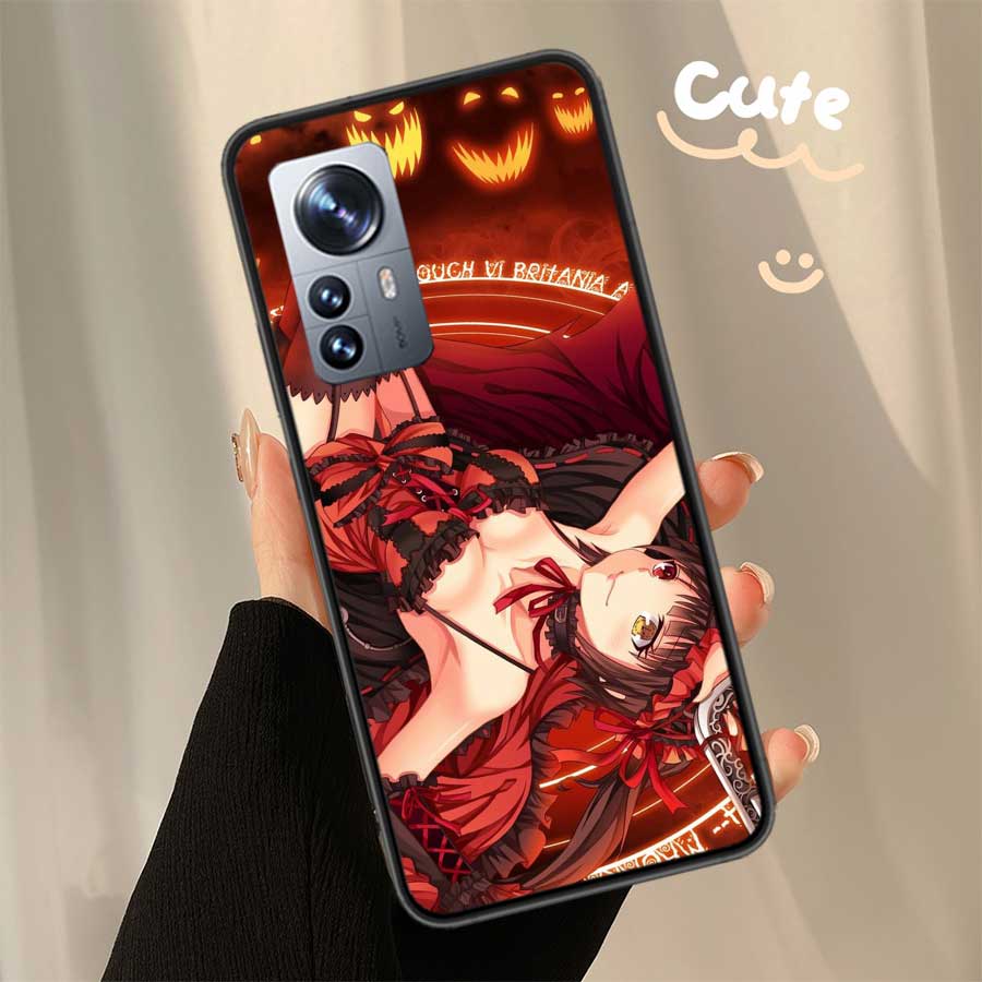 Date A Live Tokisaki Kurumi Phone Case For Xiaomi Poco X7 X6 X5 X4 X3 GT NFC M4 M5 Pro 5G M3 Mi F6 F5 F4 F3 F2 F1 Capa Coque TPU