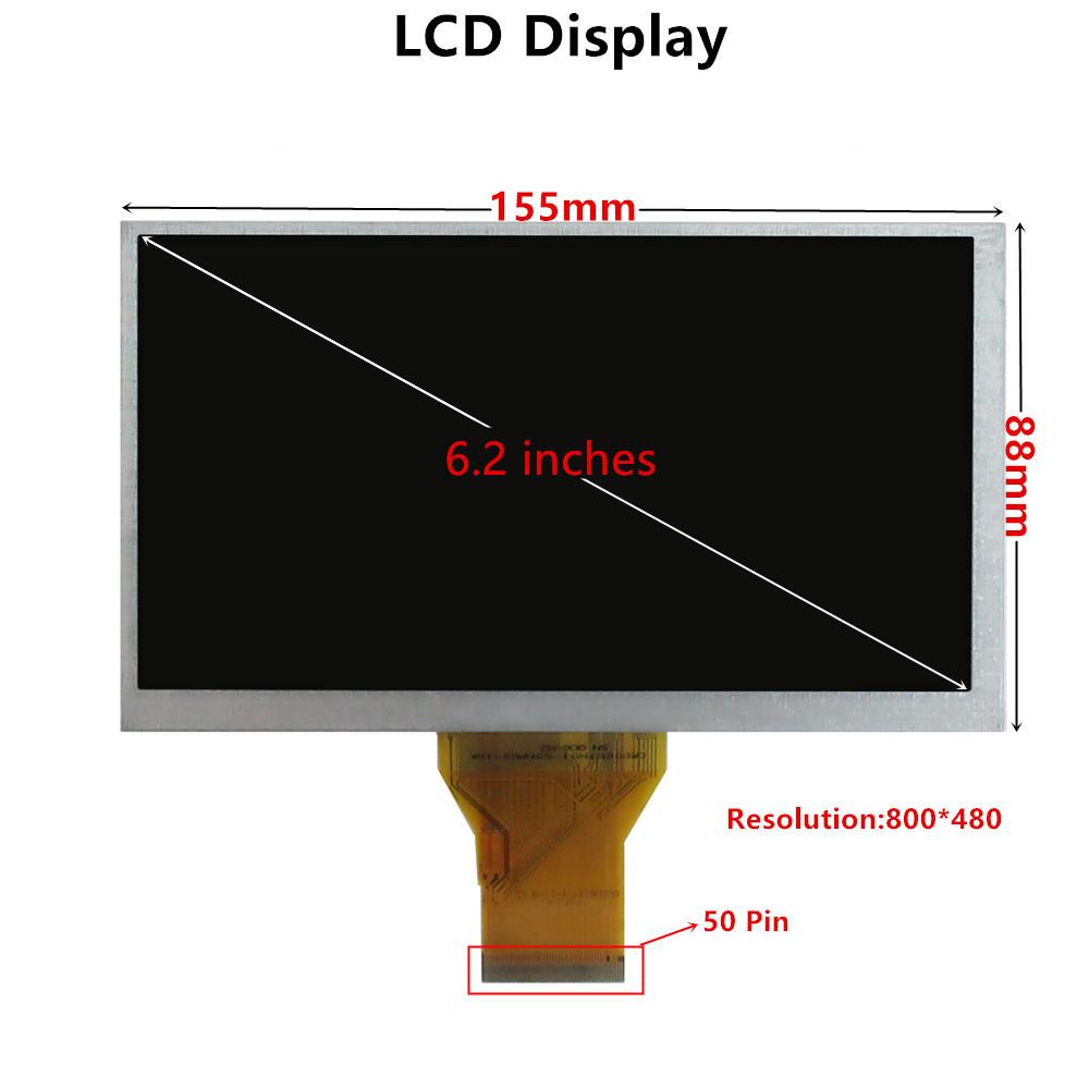 6.5-inch portable display mini HDMI compatible Raspberry Pi laptop secondary screen LCD driver control board Digitizer capacitive touch