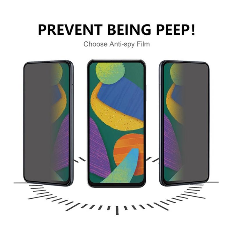 For Xiaomi Redmi Note 12R 5G Privacy Screen Protector Tempered Glass Anti Peep Film Full Coverage