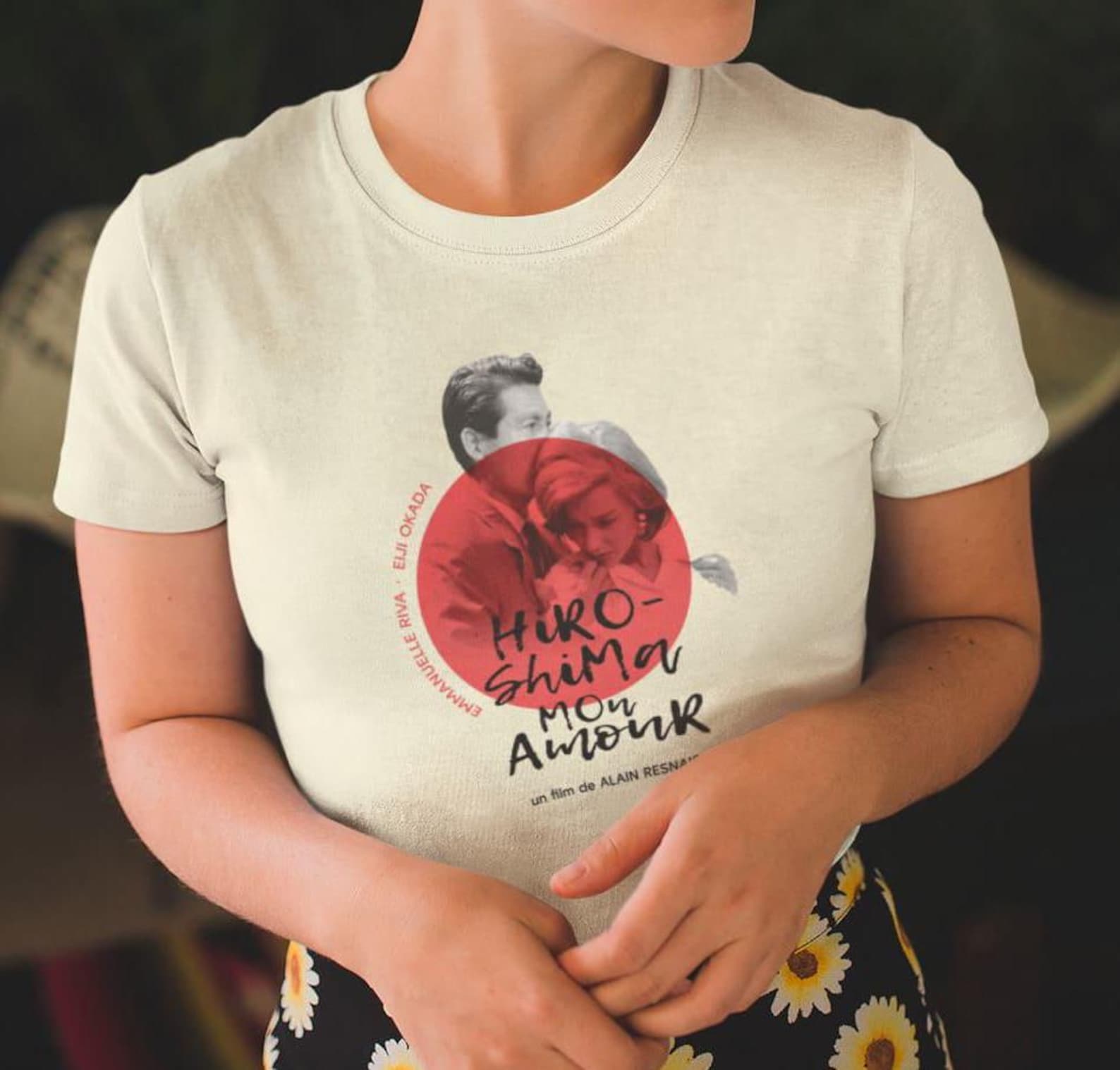 Hiroshima Mon Amour T-Shirt – French New Wave Film, Art House Cinema 4XL