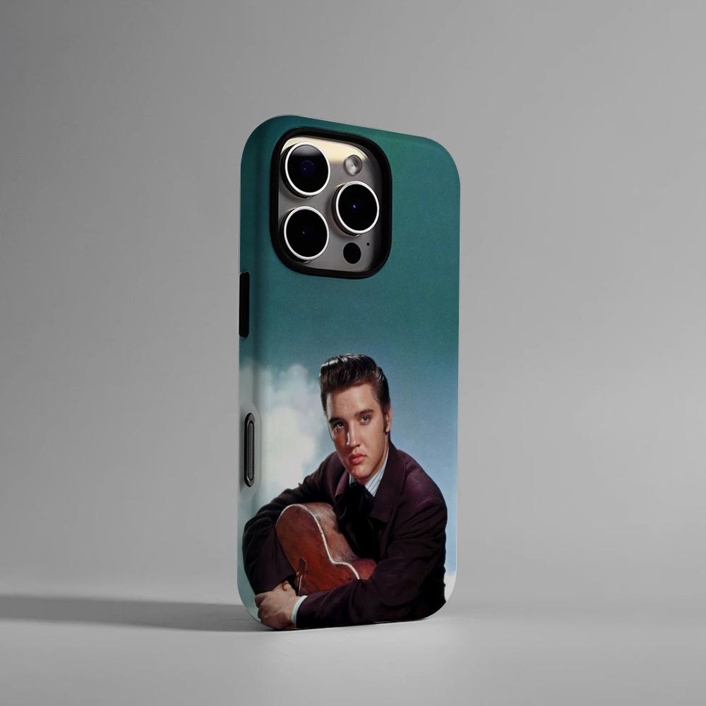 E-Elvis P-Presley Singer Phone Case Hard PC For IPhone 16Promax 17 16 15 14 13 12 11 Pro Max Plus Glossy HD Cover