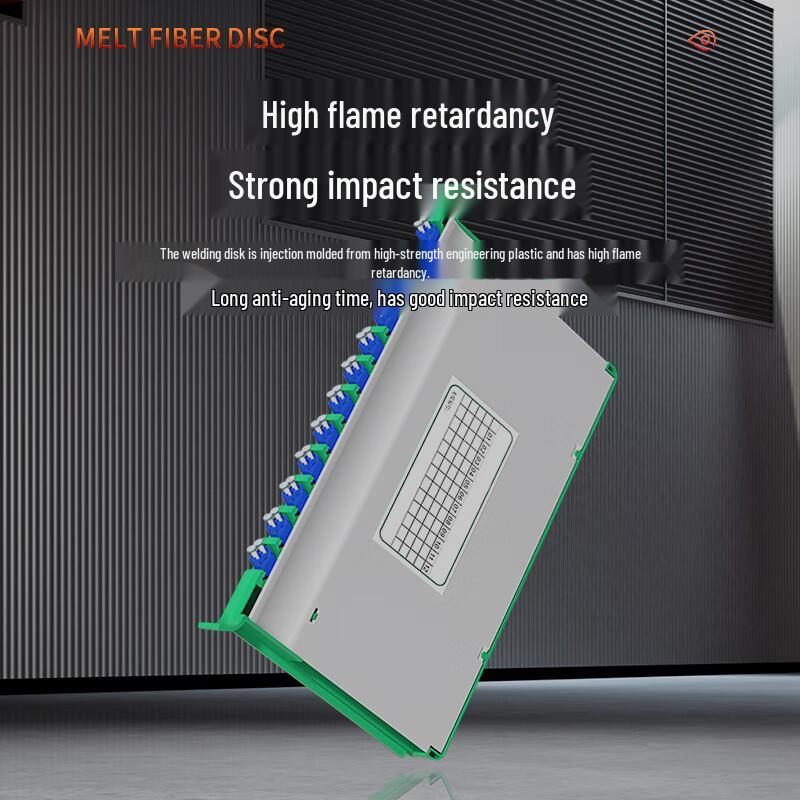 ZONWAN 12-Core Fiber Optic Patch Panel