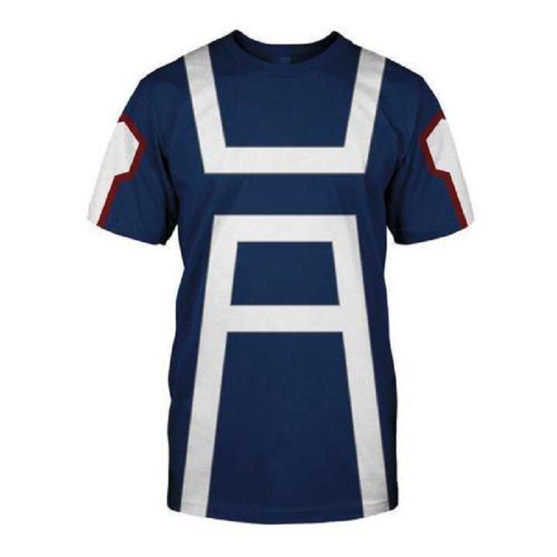 Mijn Boku No Hero Academia 3D Print T-shirt Voor Mannen En Vrouwen In Comfortabele Katoenmix
