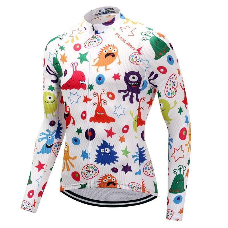 Anti-sweat Riding Bicycle Jerseys Cycling Clothing Set Men/Women Long Sleeve Bicycle Clothes Suit