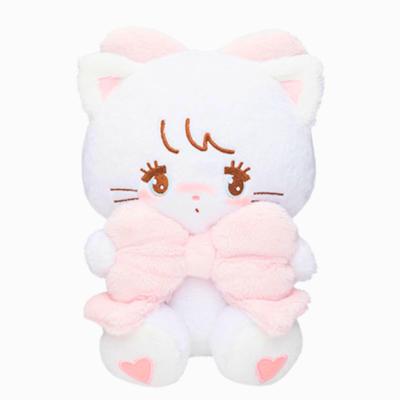 Mikko Characters Huggable Ribbon Plush Toy - 5 Types - Approx. 20cm (Mousse)