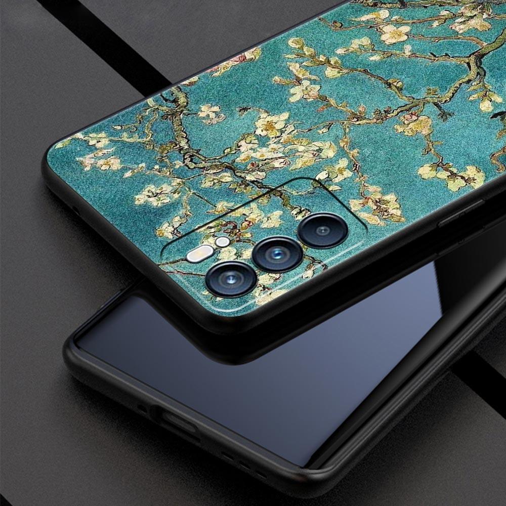 Mona Lisa Van gogh Oil Art Case For Oppo Find X6 X5 A54 A53 A52 A9 A15 A95 A17 A16 A76 A74 A57 Reno7 Reno6 Pro Plus 5G Cover