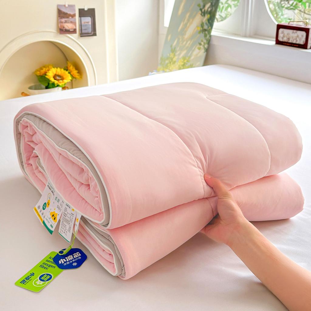 Double-pinned Brocade Ammonia Cool Silk Summer Quilt Summer Cool Quilt Wholesale Summer Cool Air Conditioner Quilt Washable