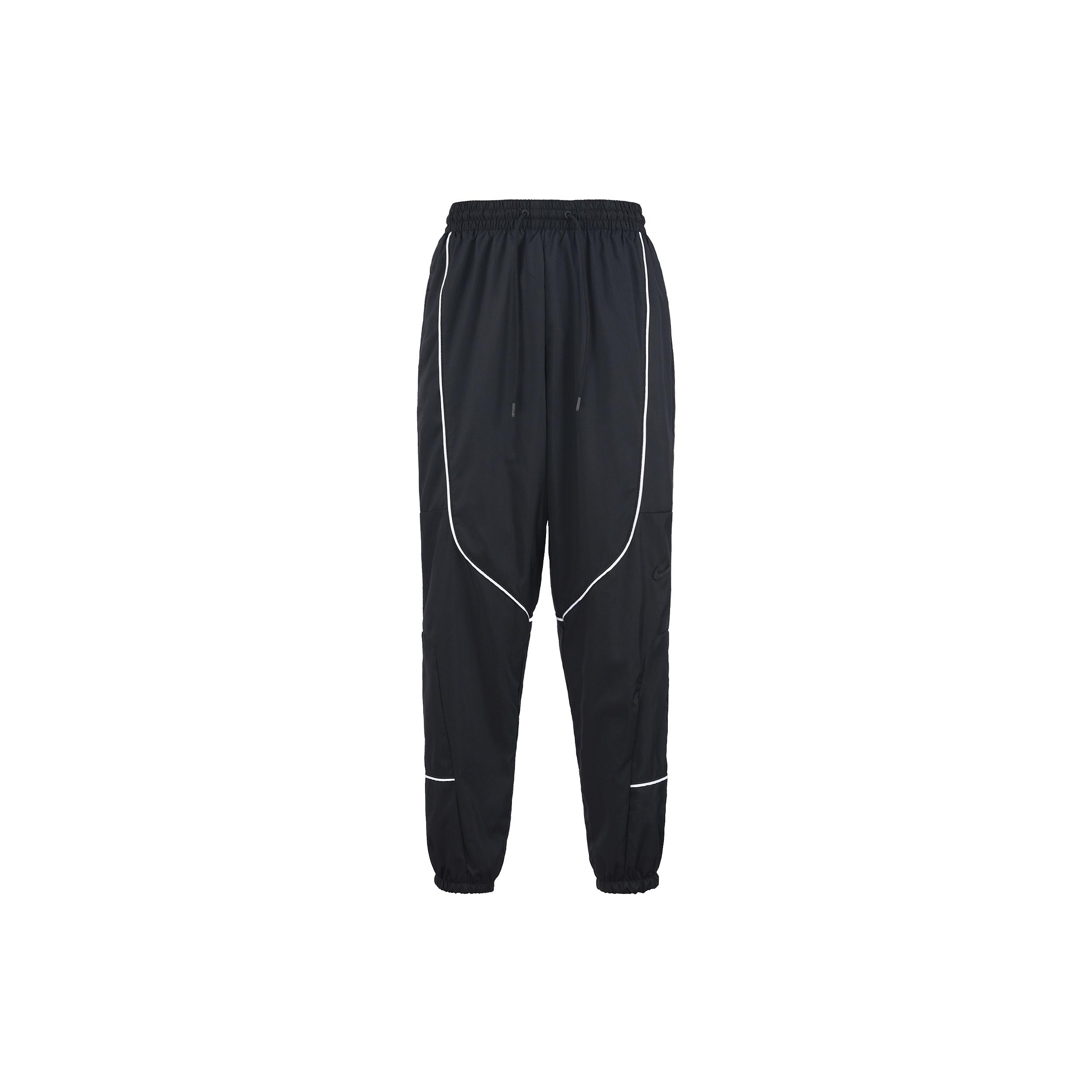 Men s Nike Throwback Casual Basketball Sports Bundle Feet Long Pants/Trousers Autumn Black CV1915-010 M