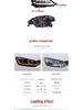 Upgrade Headlight Assembly for 2016-2019 Lexus LX570 with LED Lenses, DRLs, and Dynamic Turn Signals
