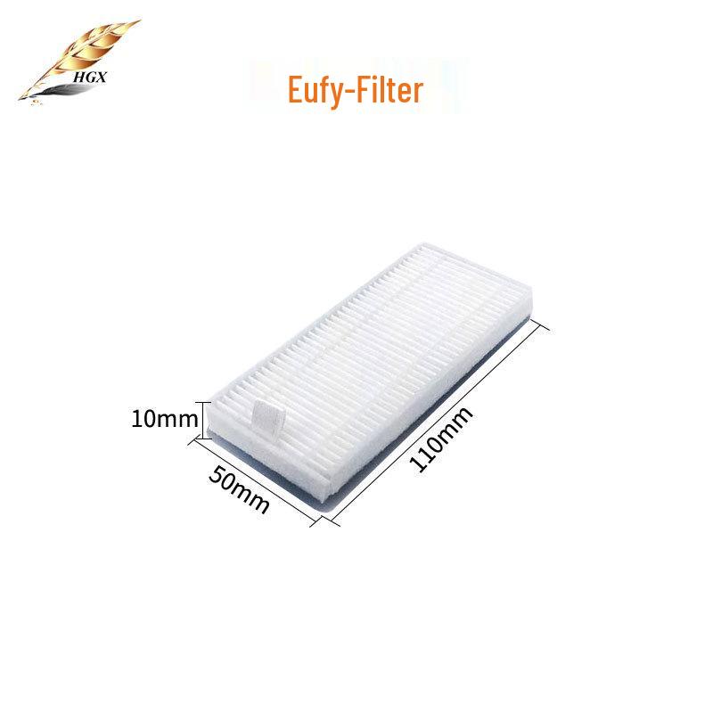 Compatible Accessories for Eufy RoboVac 11S, 11S Max, 30C, 15C: Main Brush, Filter, Side Brush