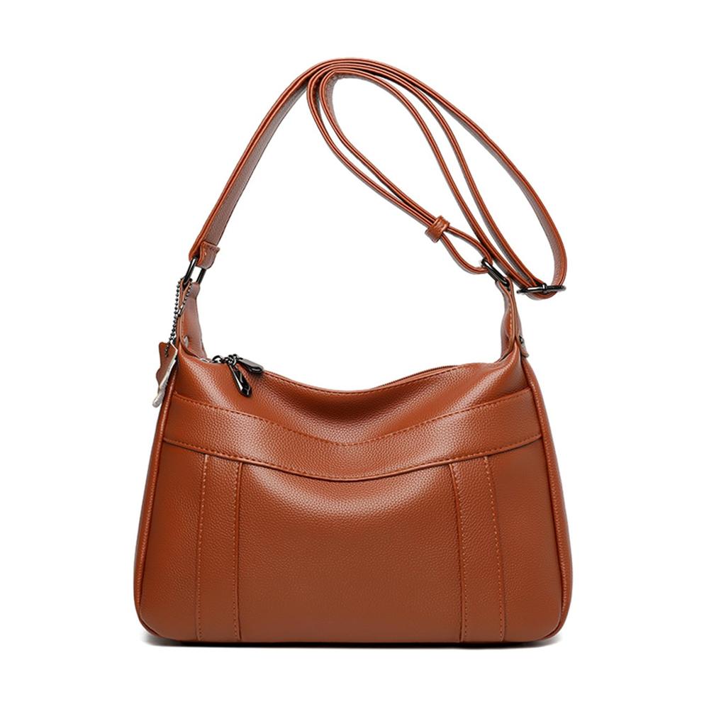 Shoulder Large PU Shoulder Perfect for and NICOLE&DORIS Women's Bag, Capacity, Crossbody, Stylish, Waterproof, Lightweight, 2-Way, Leather, Popular,