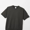 [Champion] Short-sleeved Sweatshirt with Embroidered Logo, Crewneck Sweatshirt, BASIC C8-D011Z-055-XL
