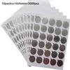 Eyelash Glue Holder Foil Pallet Glue Paper Patches Sticker For Eyelash Extension Disposable Glue Paper Pad Eye Sticker 300pcs