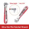 Ultra-Thin Mini Right-Angle Ratchet & L-Shaped Screwdriver for Tight Spaces