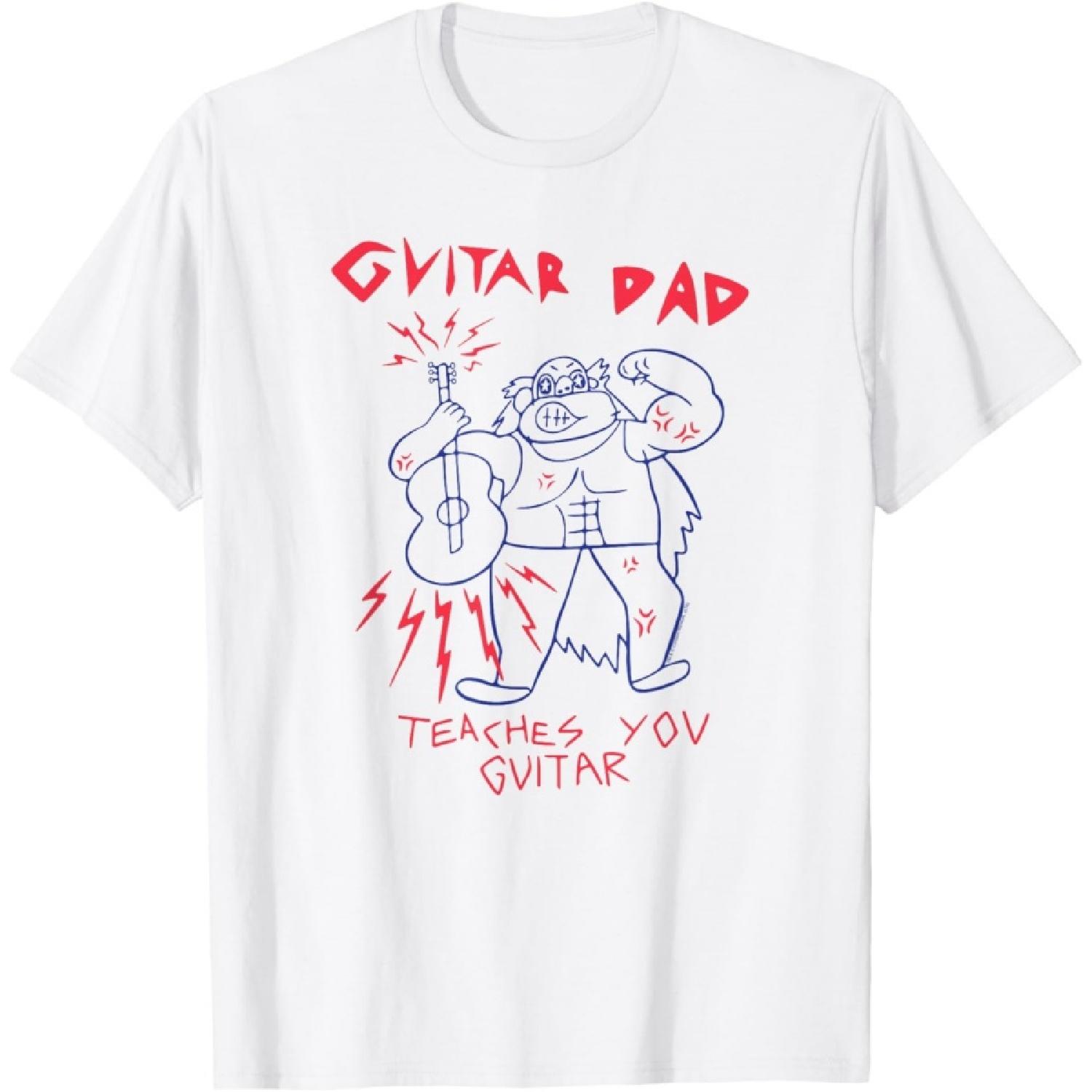 

Steven Universe Guitar Dad T-Shirt XXXXXL білий