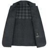Double-sided Woolen Coat for Men, High-end Stand-up Collar, Mid-length Cashmere Woolen Coat, Middle-aged Dad's Wool Top
