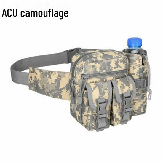 Tactical Waist Bag for Outdoor Sports: Cycling, Travel, Men's & Women's Multi-Use Bag with Water Bottle Holder