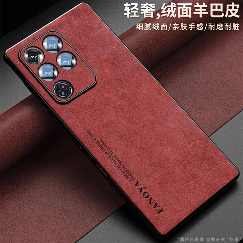 

Case For RedMagic 11 Pro Plus Case Silicone Leather Back Cover For Nubia Red Magic 11 Pro+ 5G Shell Shockproof Bumper ZTE nubia RedMagic 11 Pro
