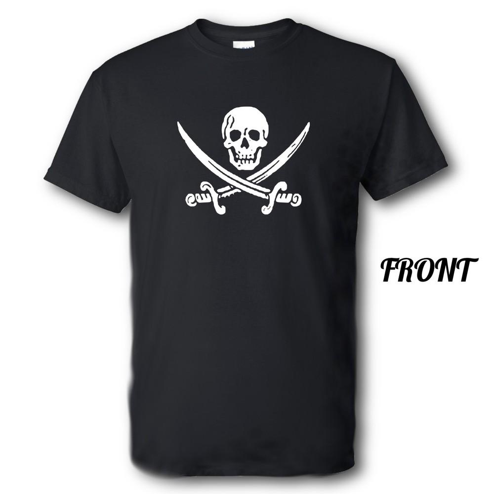 

Jolly Roger Pirate Brand New Shirt Multiple Sizes and Colors Unisex T-Shirt XXXXL