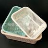 Rectangular Vegetable and Fruit Strainer Storage Basket for Draining and Sorting