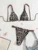 Neues Dreieck-Bikini-Set 2025 - Badeanzug mit Blumenprint, Push-Up & Brasilianischer Slip